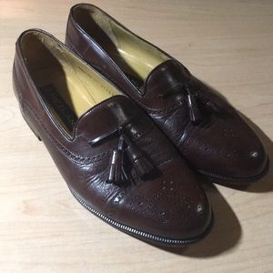 Mezlan brown loafers